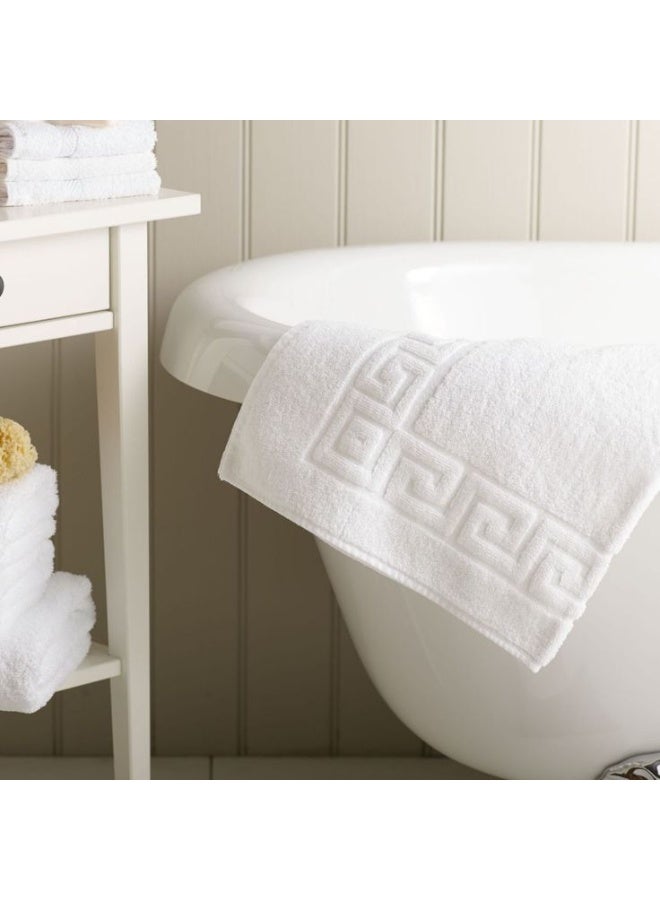 دعاسة حمام  قطن عالي الجودة طقم من قطعتين مقاس (80*50) - Image 3